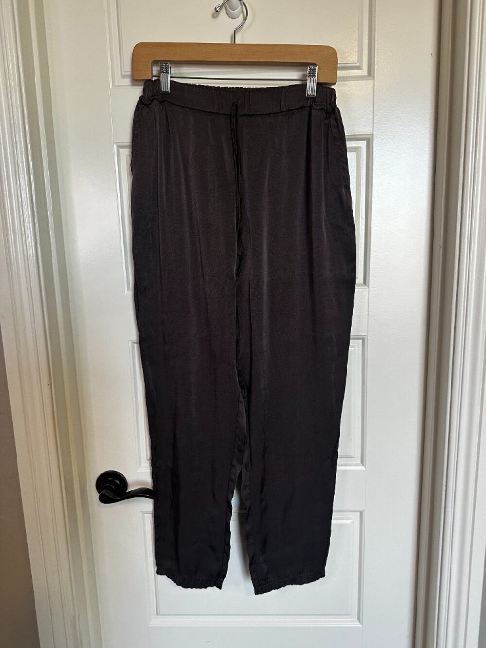 Brown Silky Pants